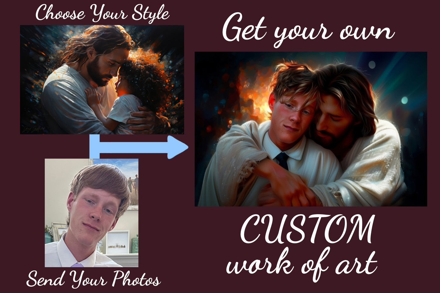 Custom Picture with Jesus